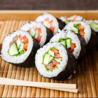 6. Veggie Sushi Roll
