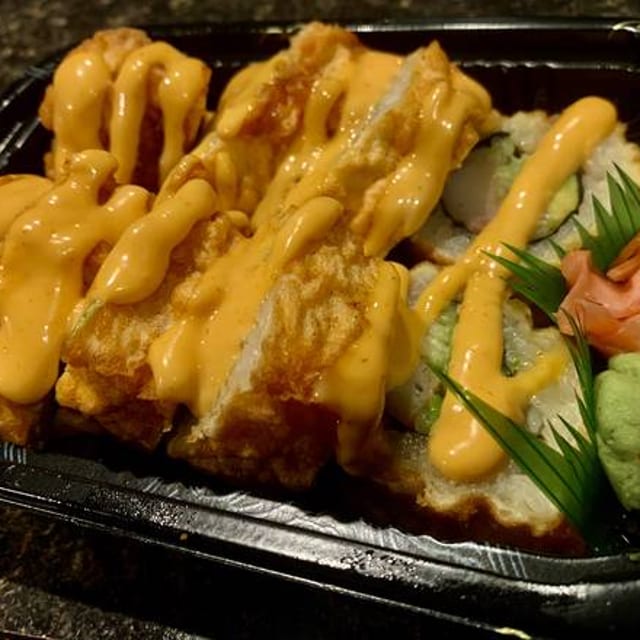 5. Spicy Beach Roll (Tempura).