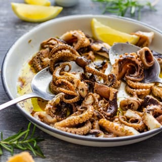 Baby Octopus Salad
