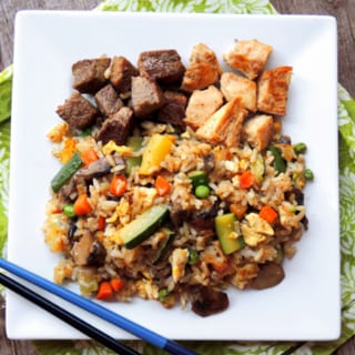 Ny Strip Fried Rice